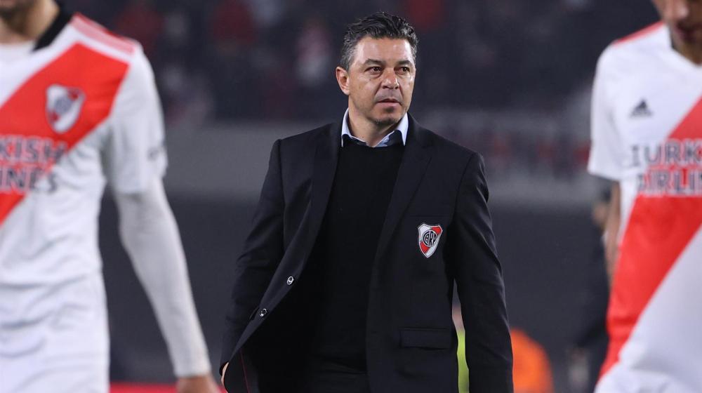Marcelo Gallardo, entrenador argentino. 