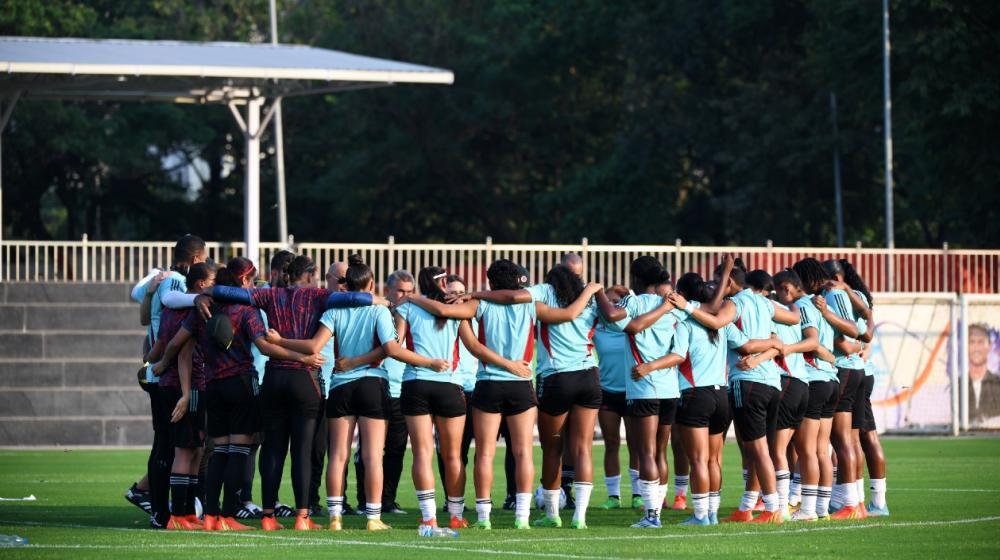 Jugadoras de la Selección Colombia. 