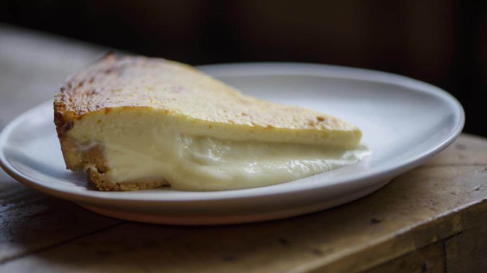Tarta de queso.