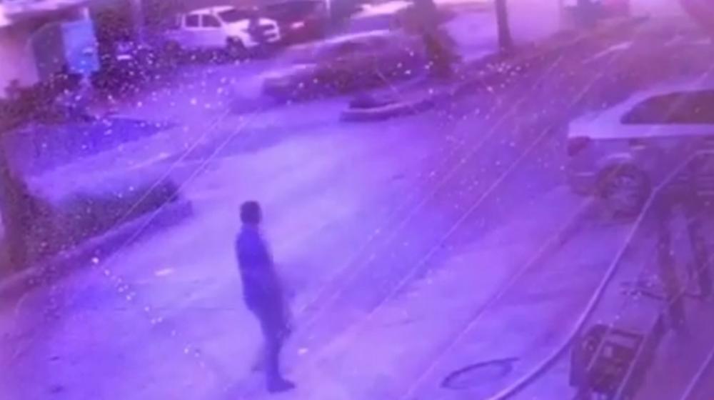 Accidente contra la galería André.
