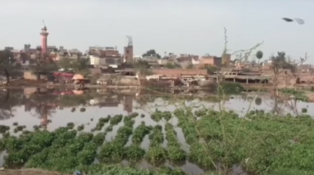 Imagen del río de Lahore.