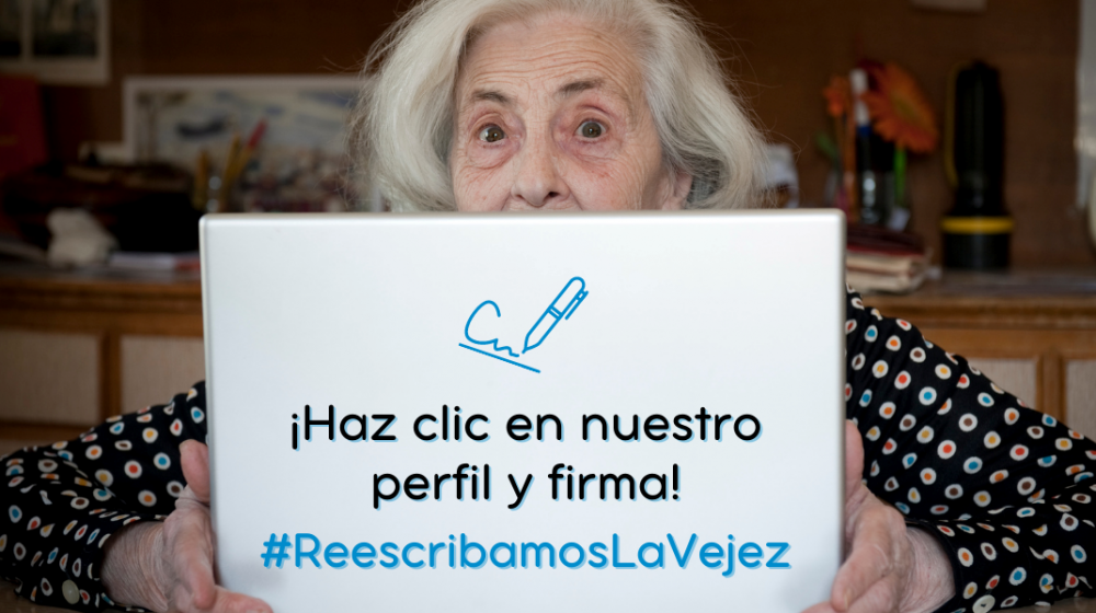Reescribamos la vejez, campaña.
