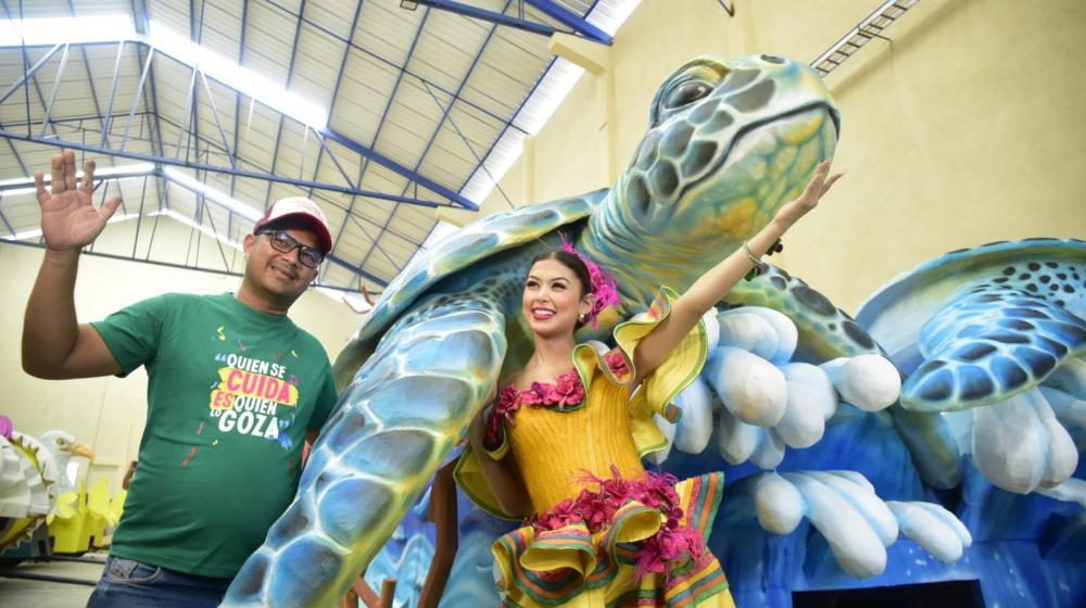 Jassir Daza y la Reina Valeria