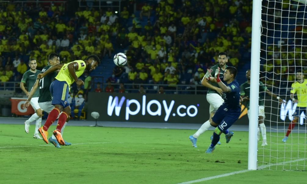 Secuencia del gol de Miguel Ángel Borja.