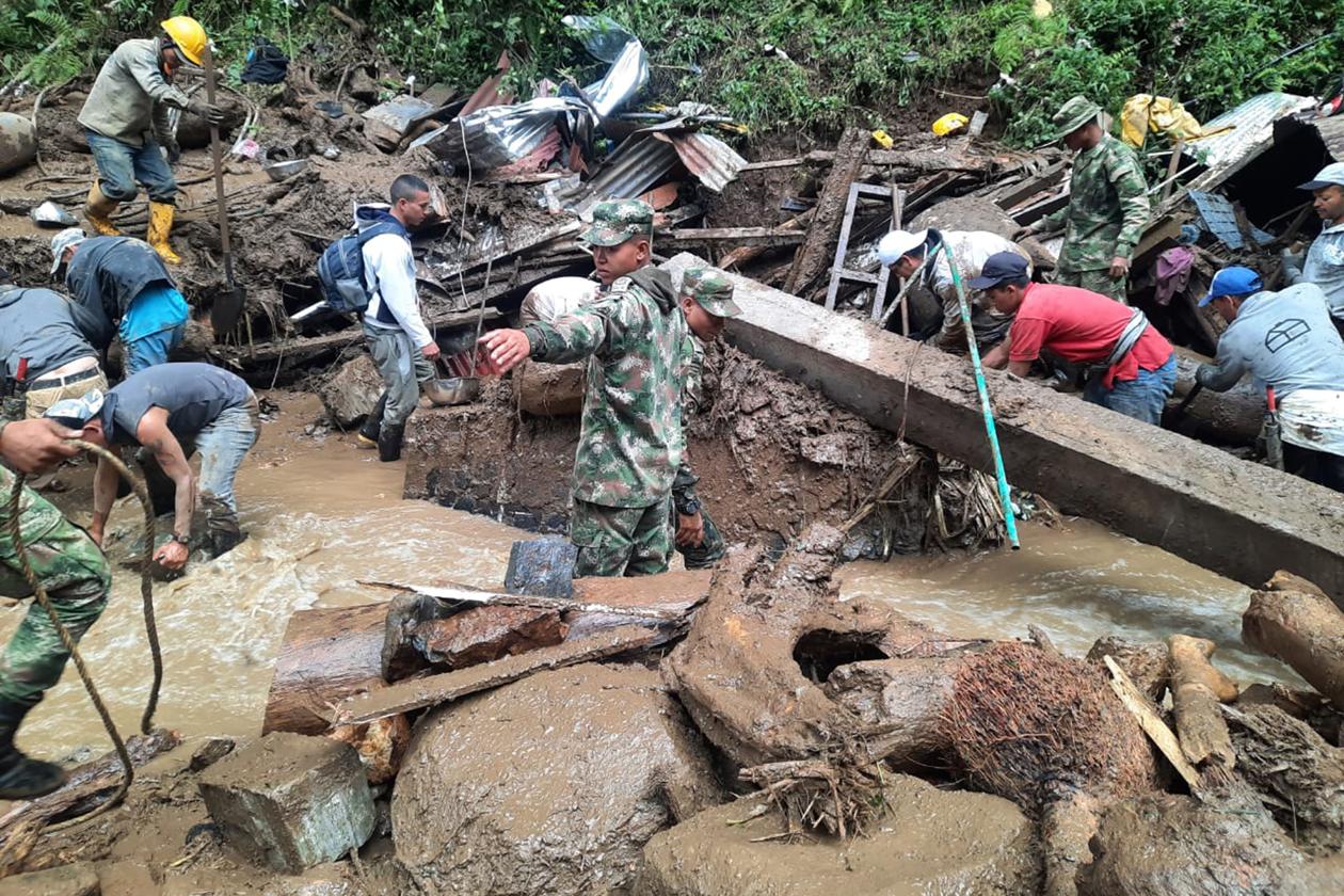 Imagen de la emergencia.