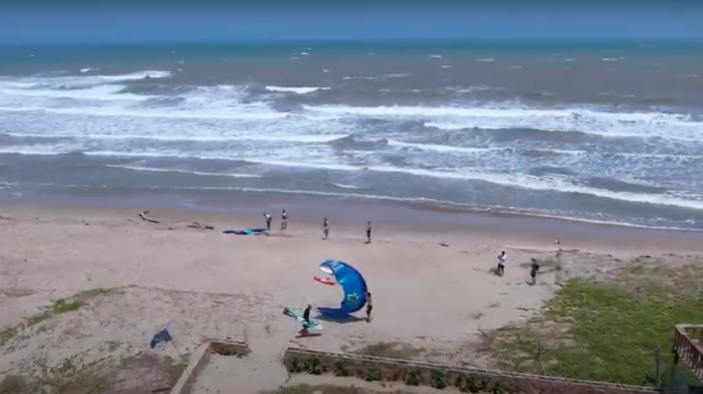 Imagen de la playa.