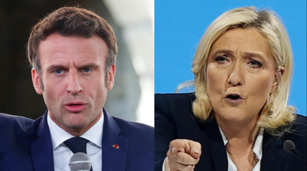 Emmanuel Macron y Marine Le Pen.