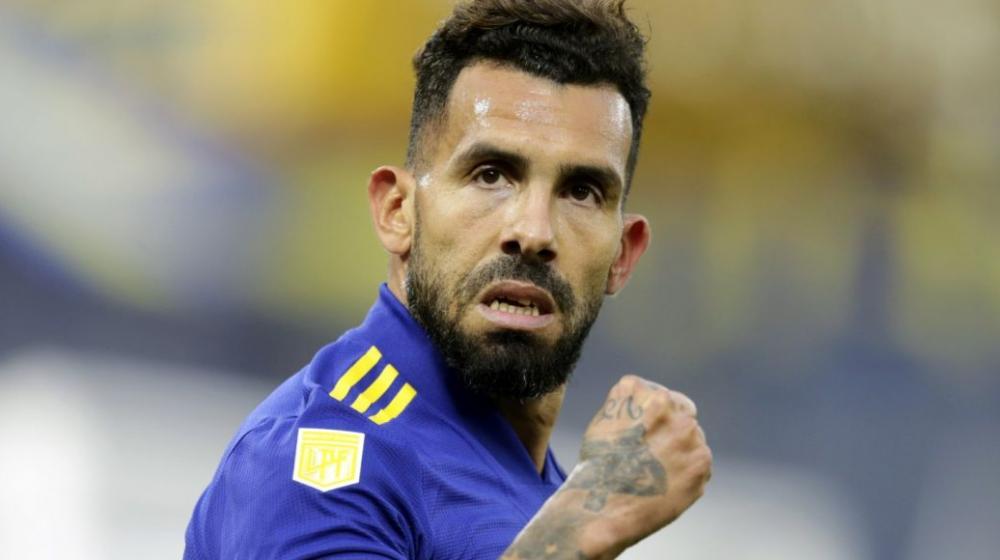 Carlos Tevez, exjugador argentino. 