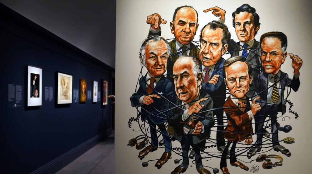 Protagonistas del Watergate.