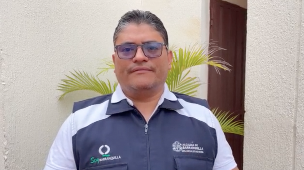 El secretario de Salud de Barranquilla, Humberto Mendoza.
