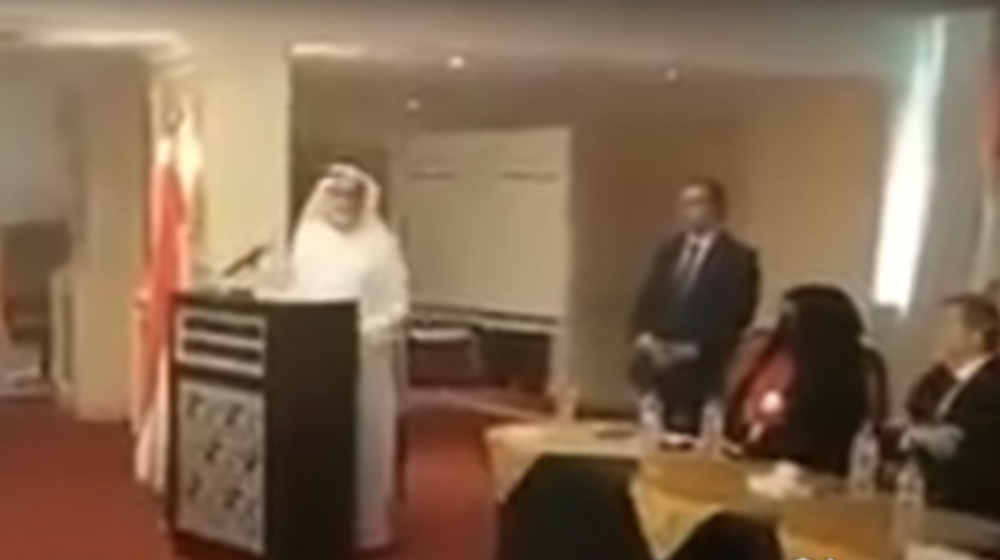 Momento del discurso.