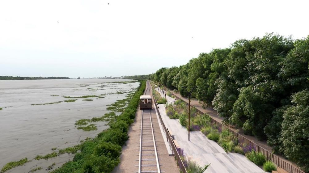 El tren tendrá inicialmente el recorrido hasta la Ciénaga de Mallorquín.