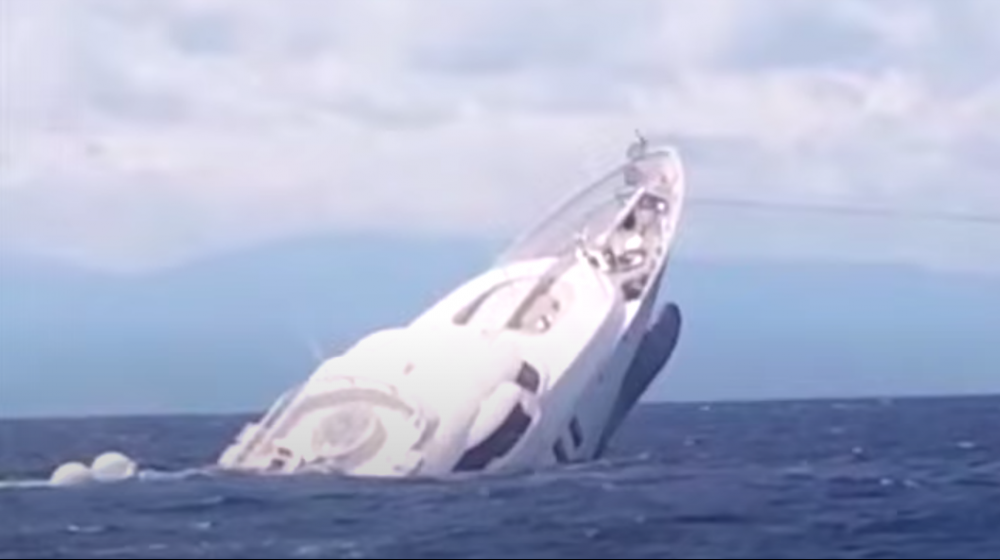 Imagen del naufragio.