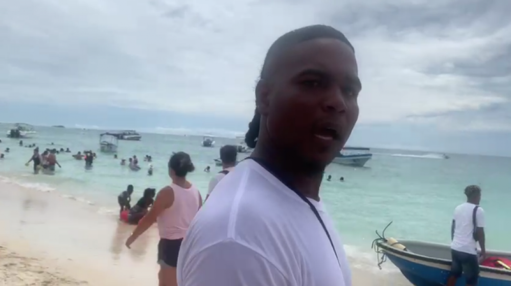 "Daniel" en Isla Barú.