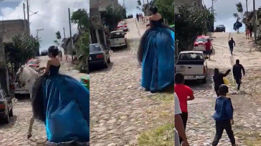 Imágenes del suceso.