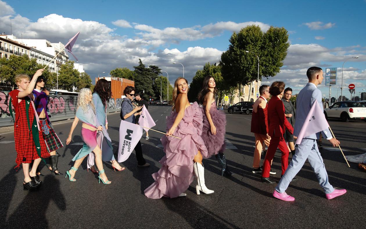 Semana de la moda de Madrid.
