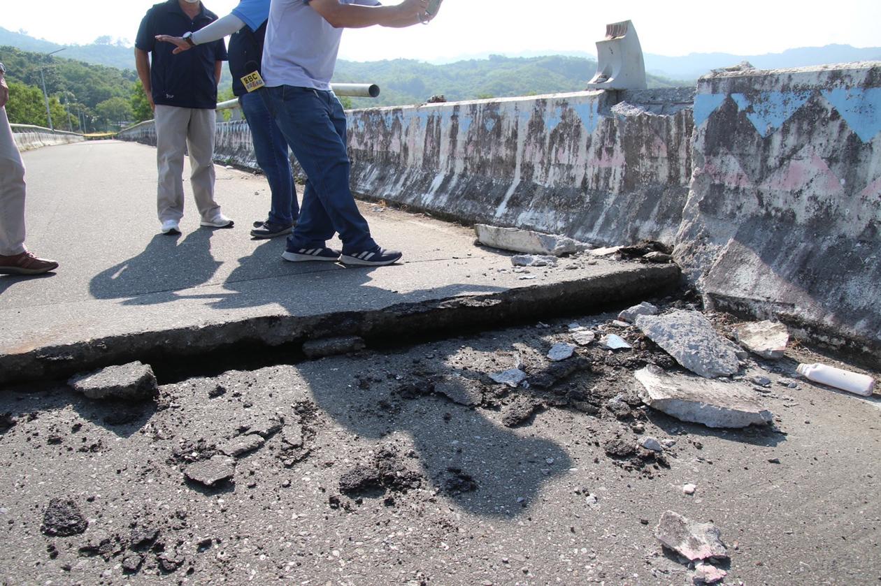 Momentos del terremoto en el sureste de Taiwán.