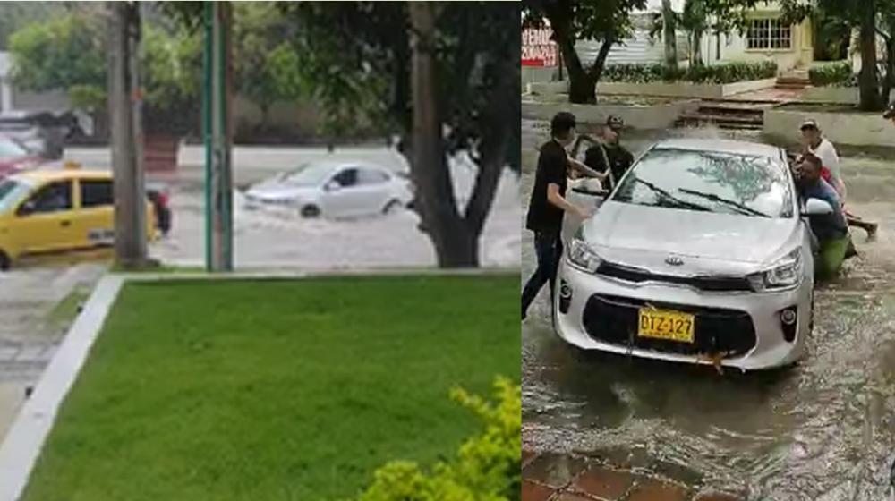 Momentos de tensión durante el rescate.
