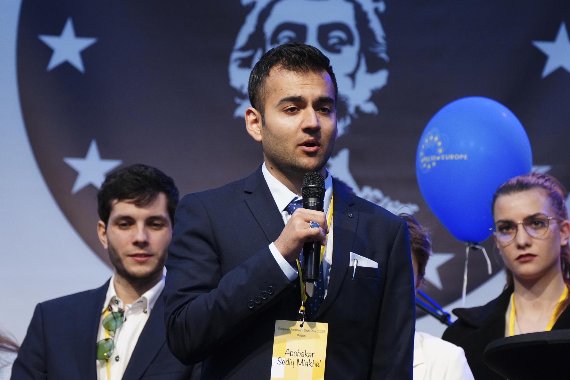Abobakar Sediq Miakhel, creador de la aplicación premiada