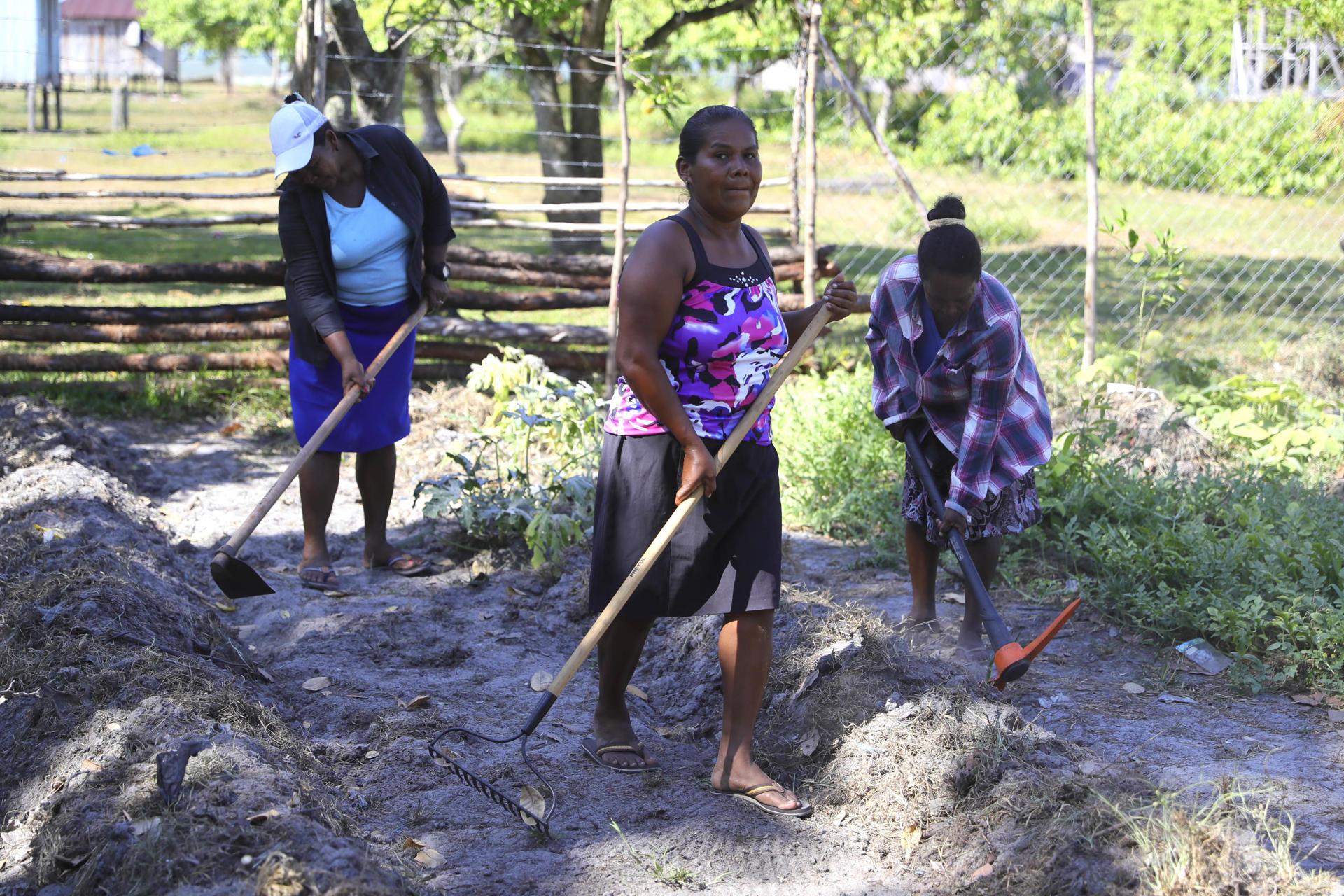 Mujeres indígenas miskitas.