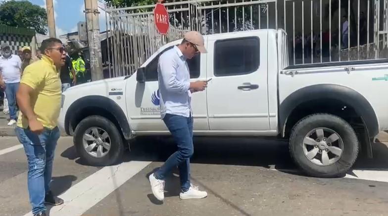 Brandon Esparragoza, corresponsal de Caracol Radio.