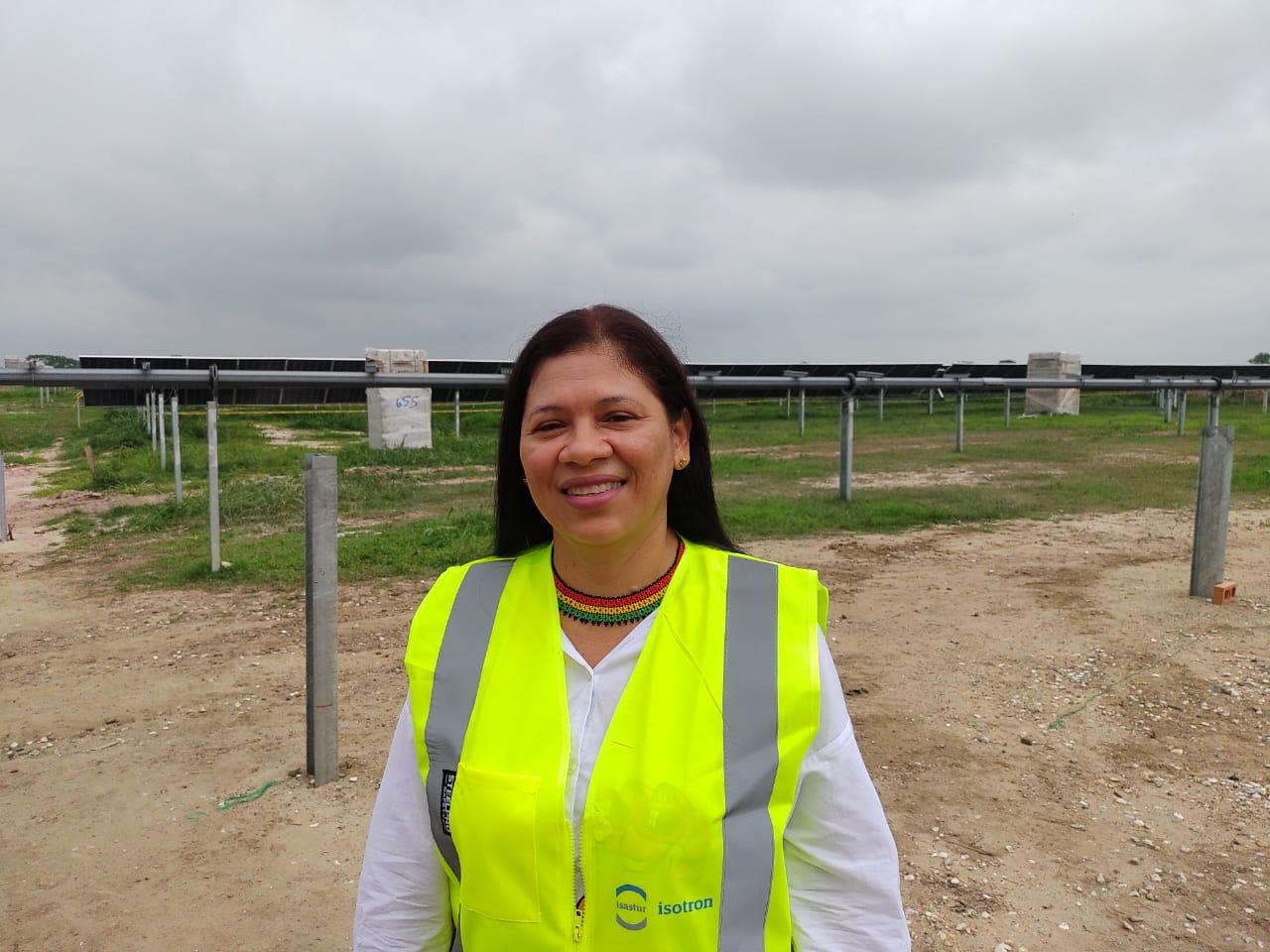 Roquelina Blanco, lideresa de la comunidad Mokaná.