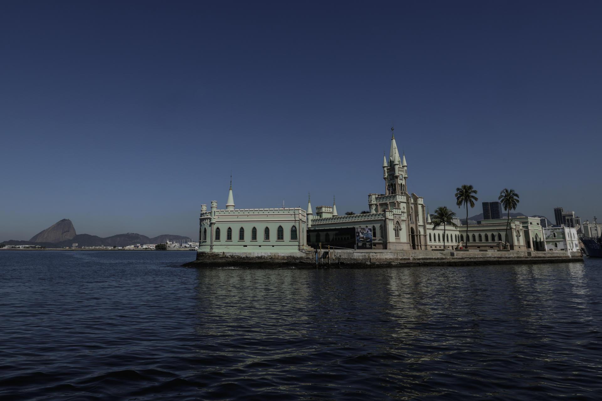 El pequeño palacio de la 'Isla Fiscal'.