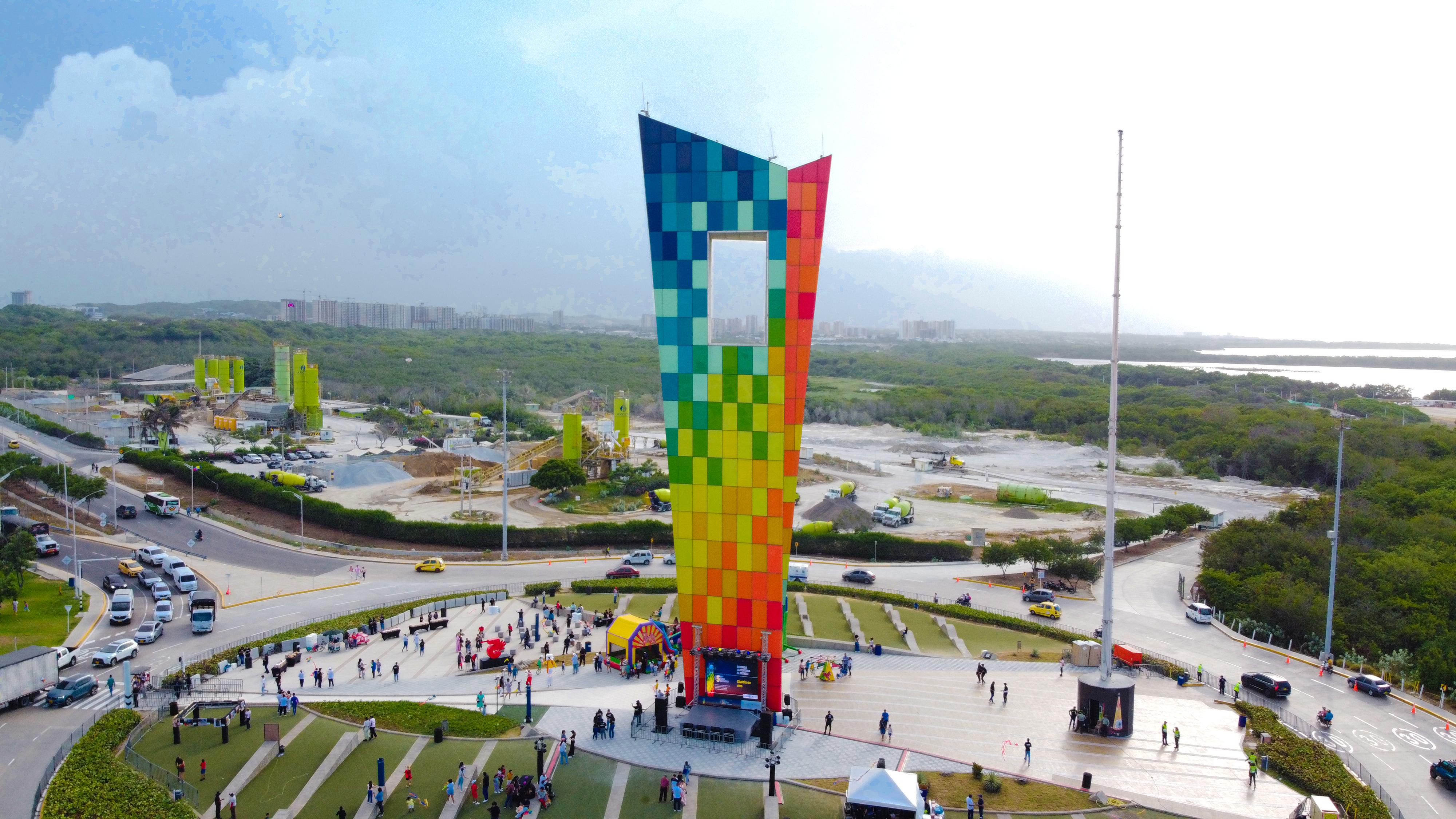 Monumento 'Ventana al Mundo'.