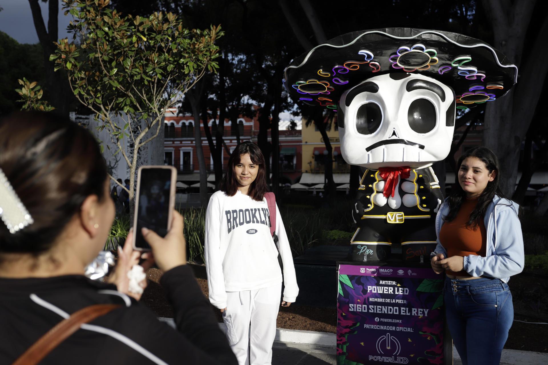 Desfile del Día de Muertos en México.
