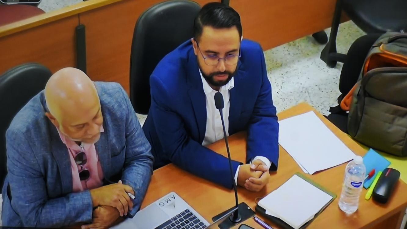 Robinson García, abogado