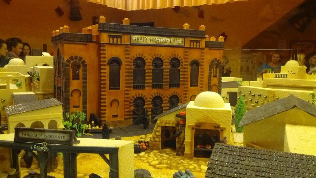 Imagen del tradicional Belén de Chocolate.