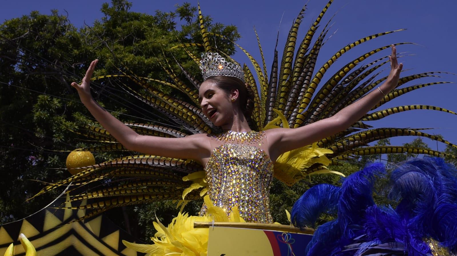 Samia Maloof Habib, Reina Infantil del Carnaval de Barranquilla 2024.