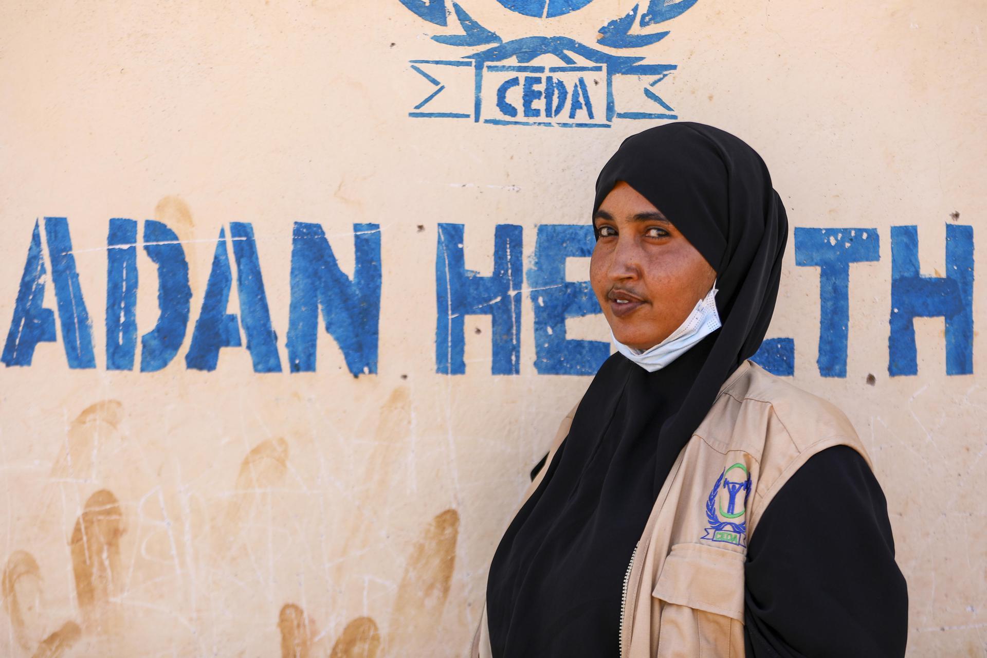 Fartun Mumin Abdille, trabajadora social.