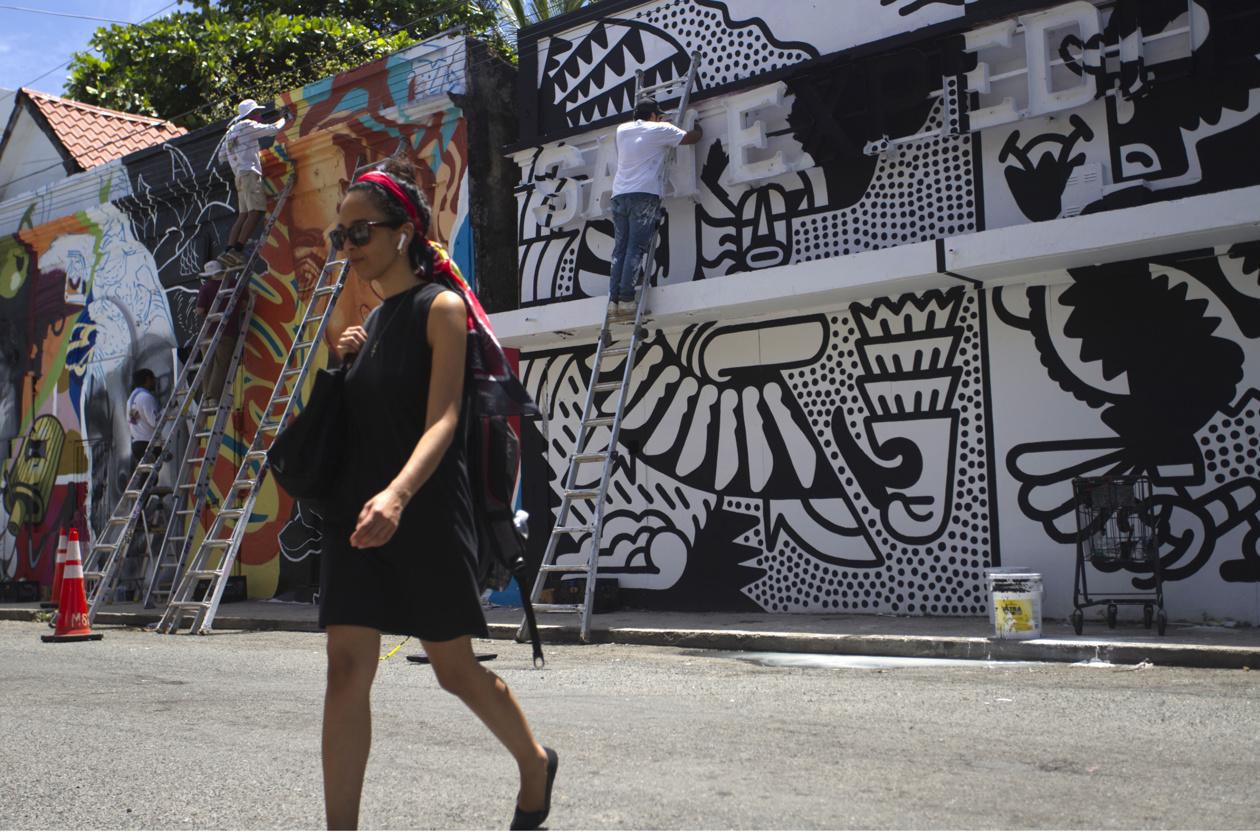  Mural de Osto en el barrio de Santurce en San Juan, Puerto Rico.