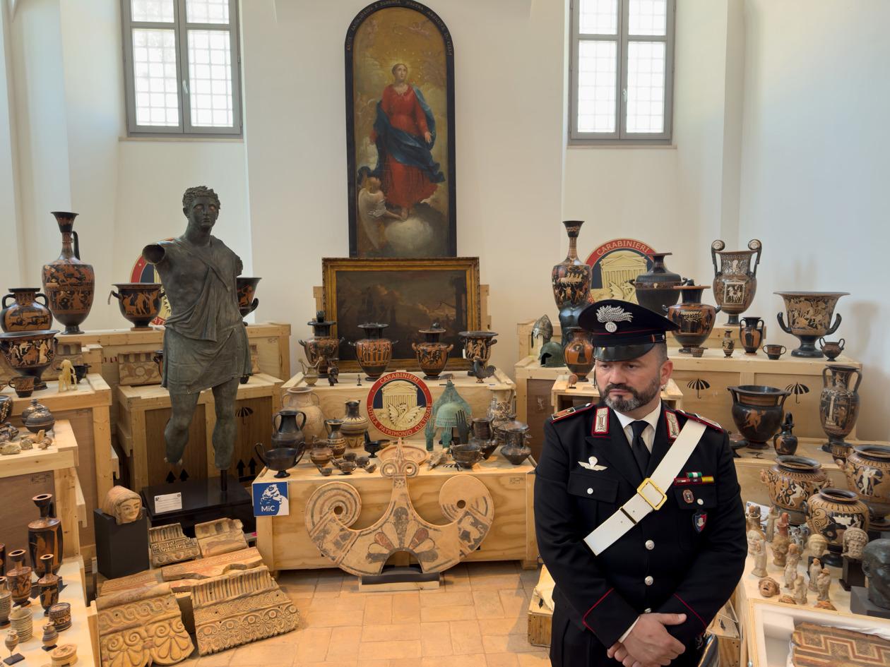 Obras de arte recuperadas.