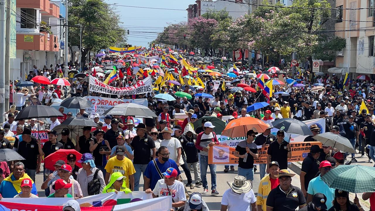 Marchas del Primero de Mayo.
