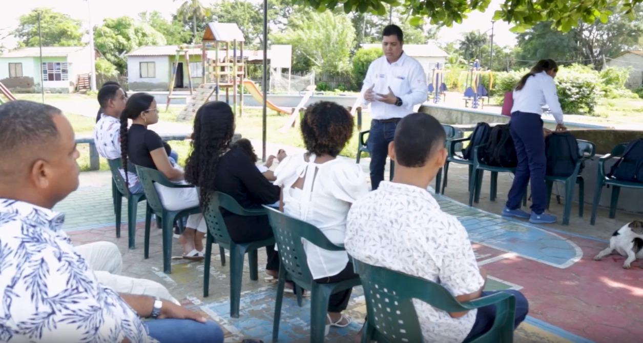 Comunicación de la concesionaria a los habitantes de las zonas cercanas a la obra.