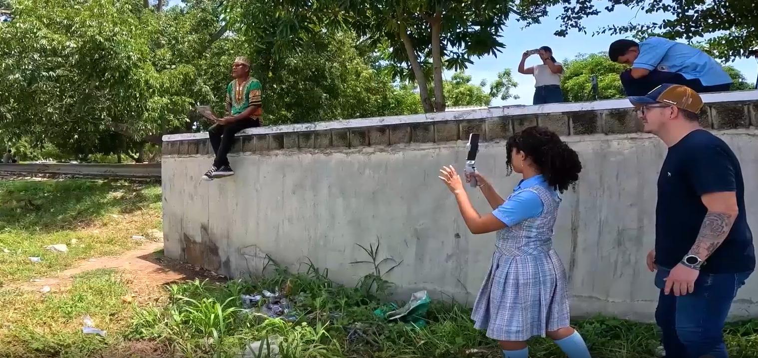 Grabaciones de estudiantes.