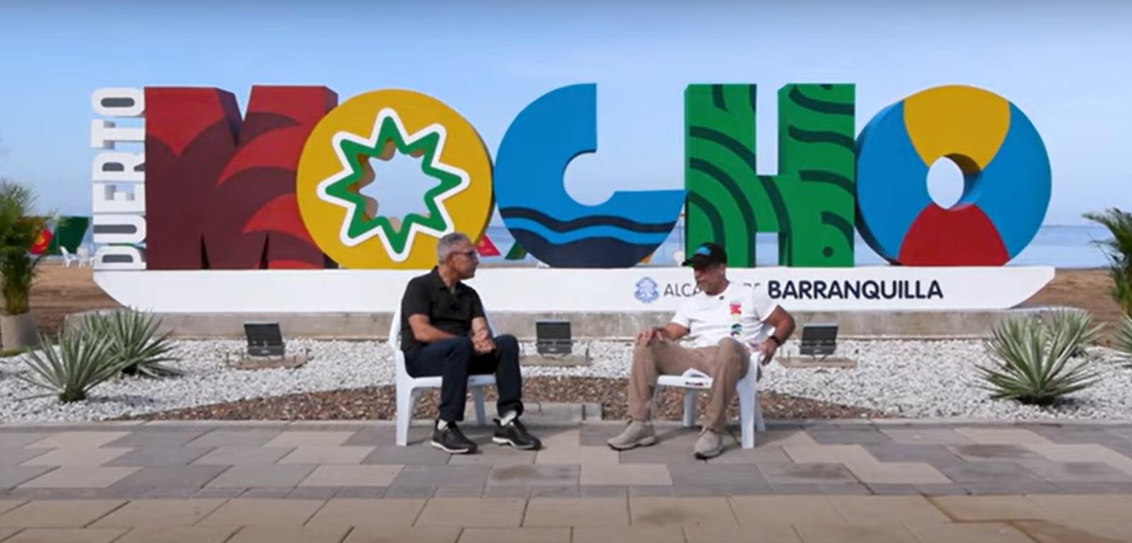 Jorge Cura y el Alcalde Alex Char.