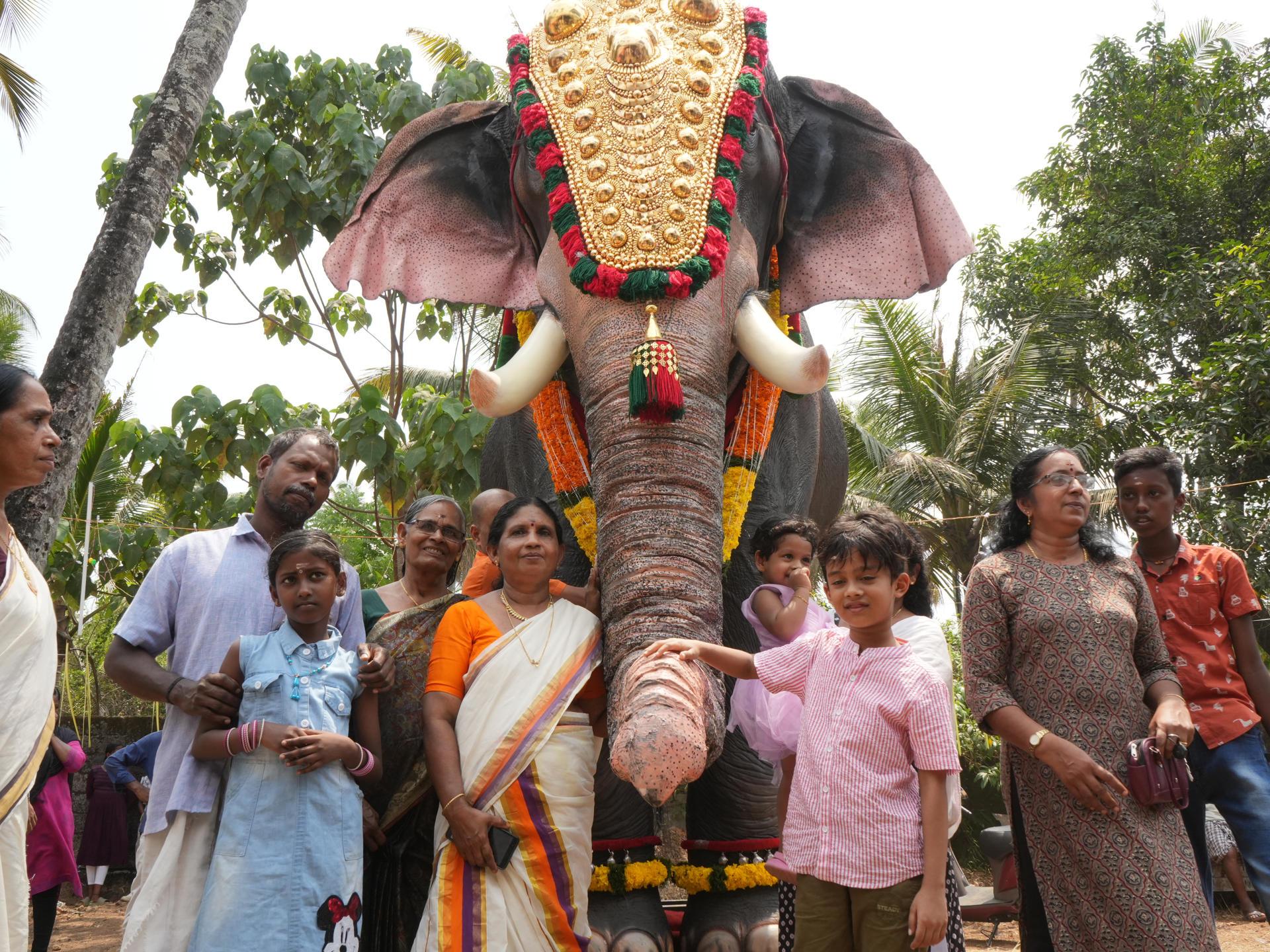 Elefantes mecánicos.