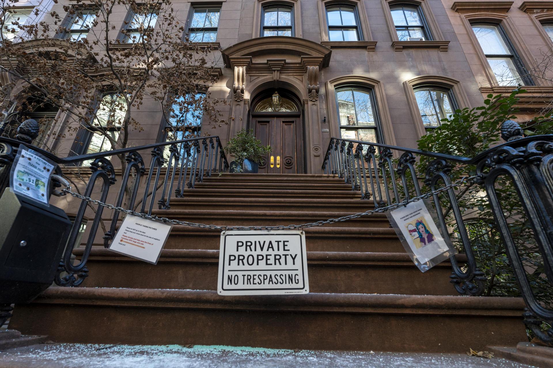 Fotografía de la casa donde se grabó la serie 'Sex and the City'. 