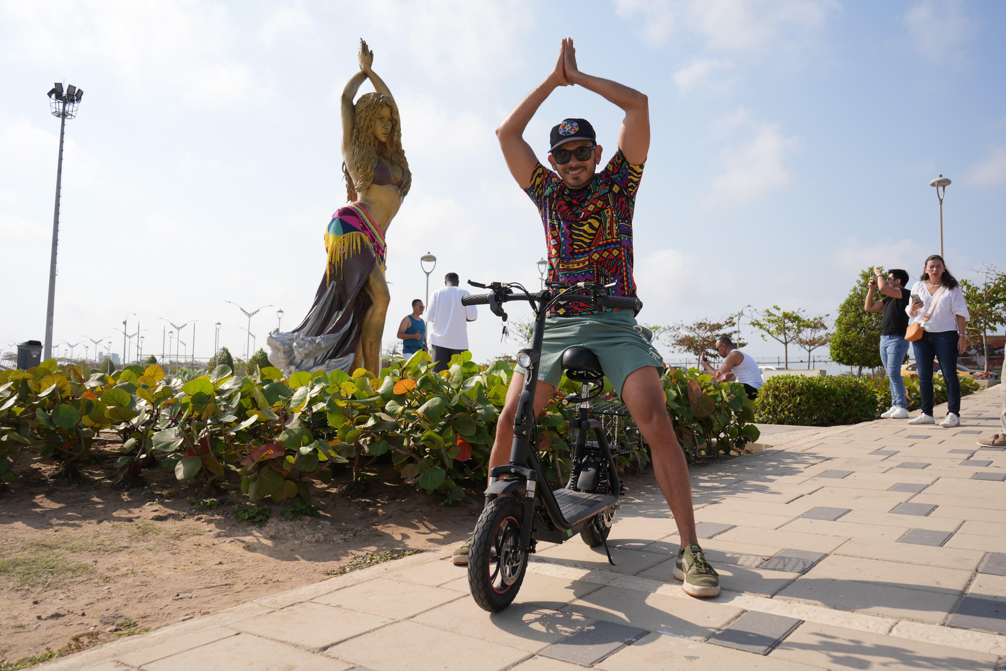 Jesús Cool vino desde México.