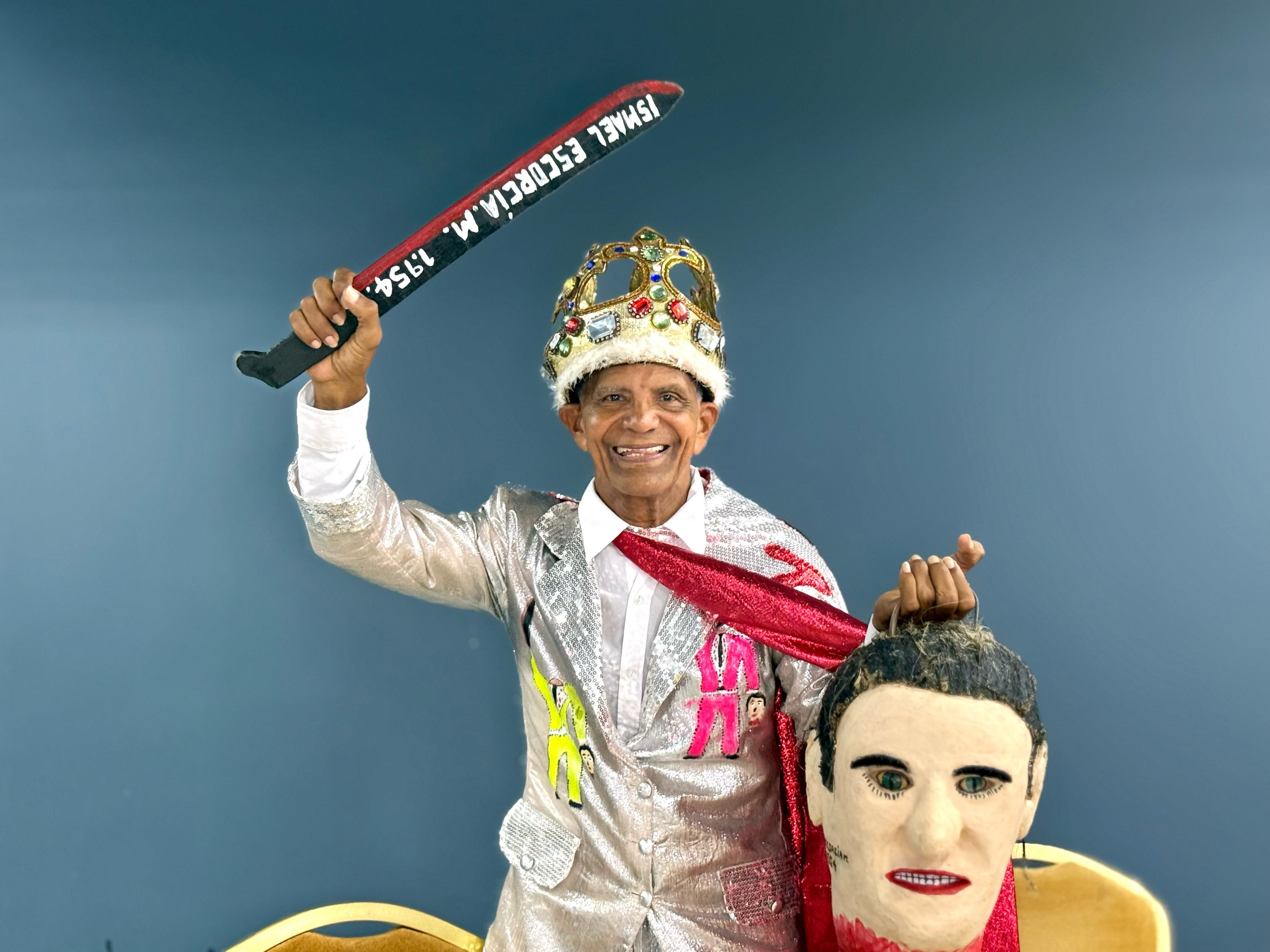 Wilfrido Daniel Escorcia Salas, Rey Momo del Carnaval de Barranquilla en 2009.