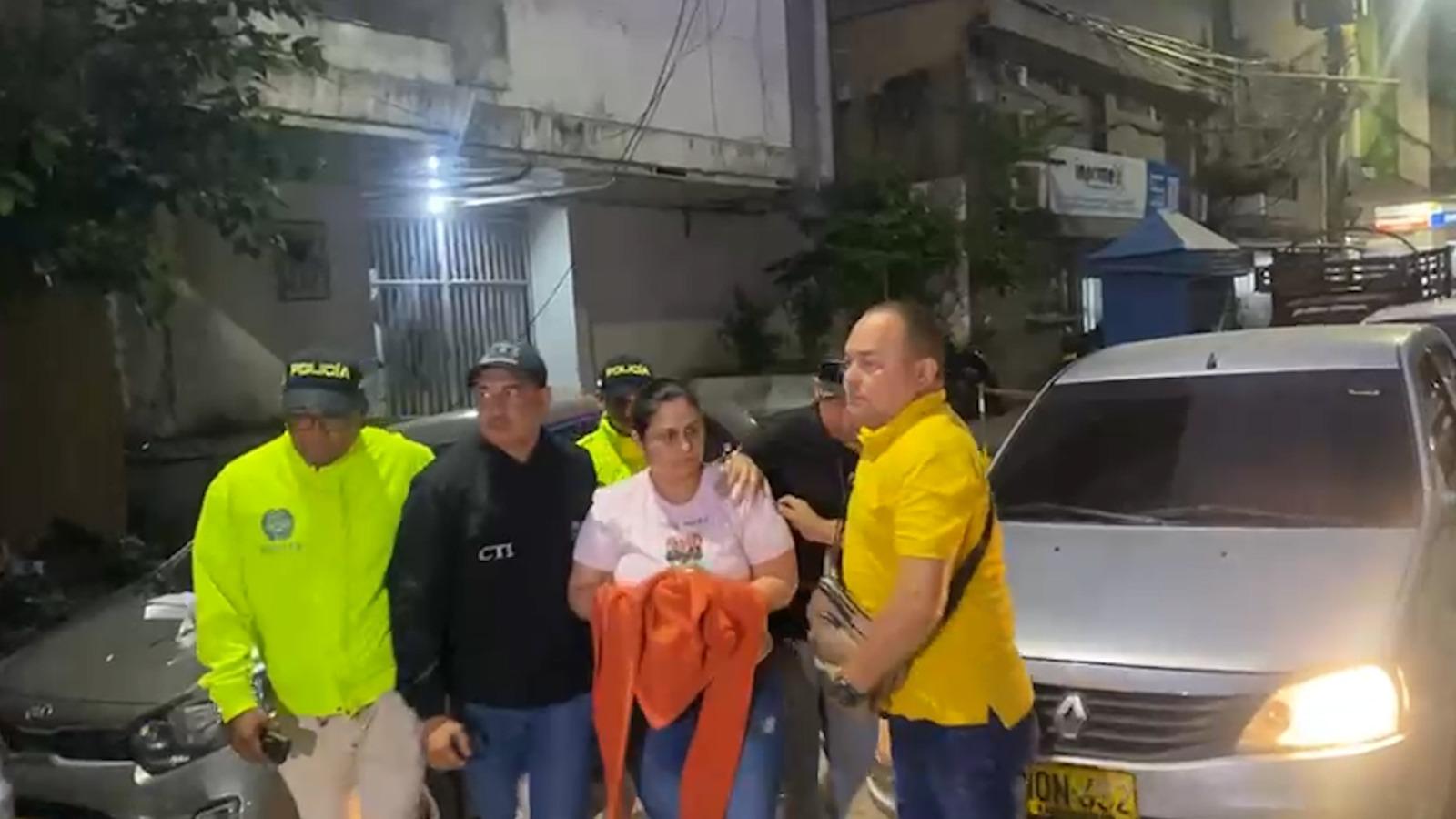 Dayana Jassir, capturada.