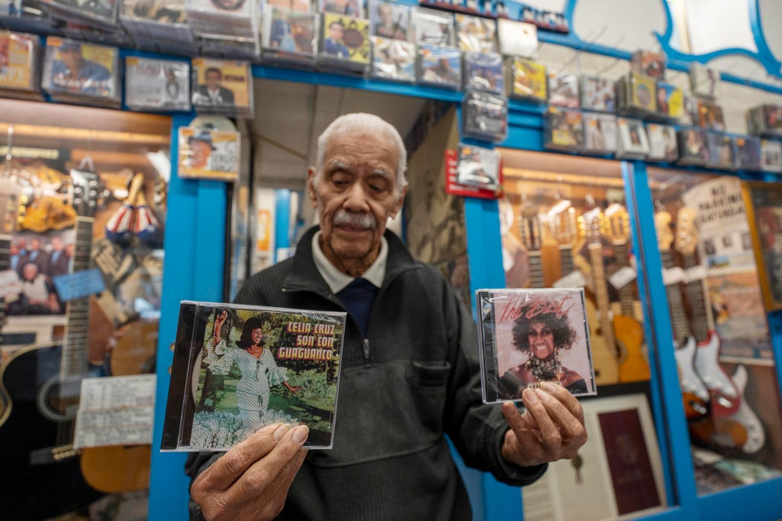 Discos hacen parte de los homenajes. 