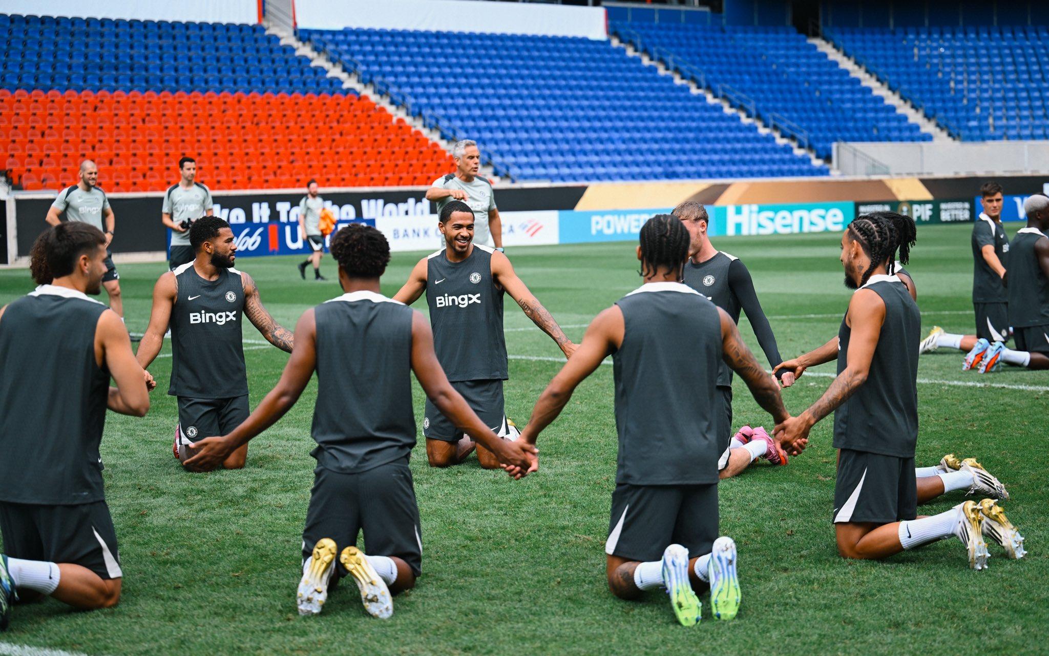 Jugadores del Chelsea. 