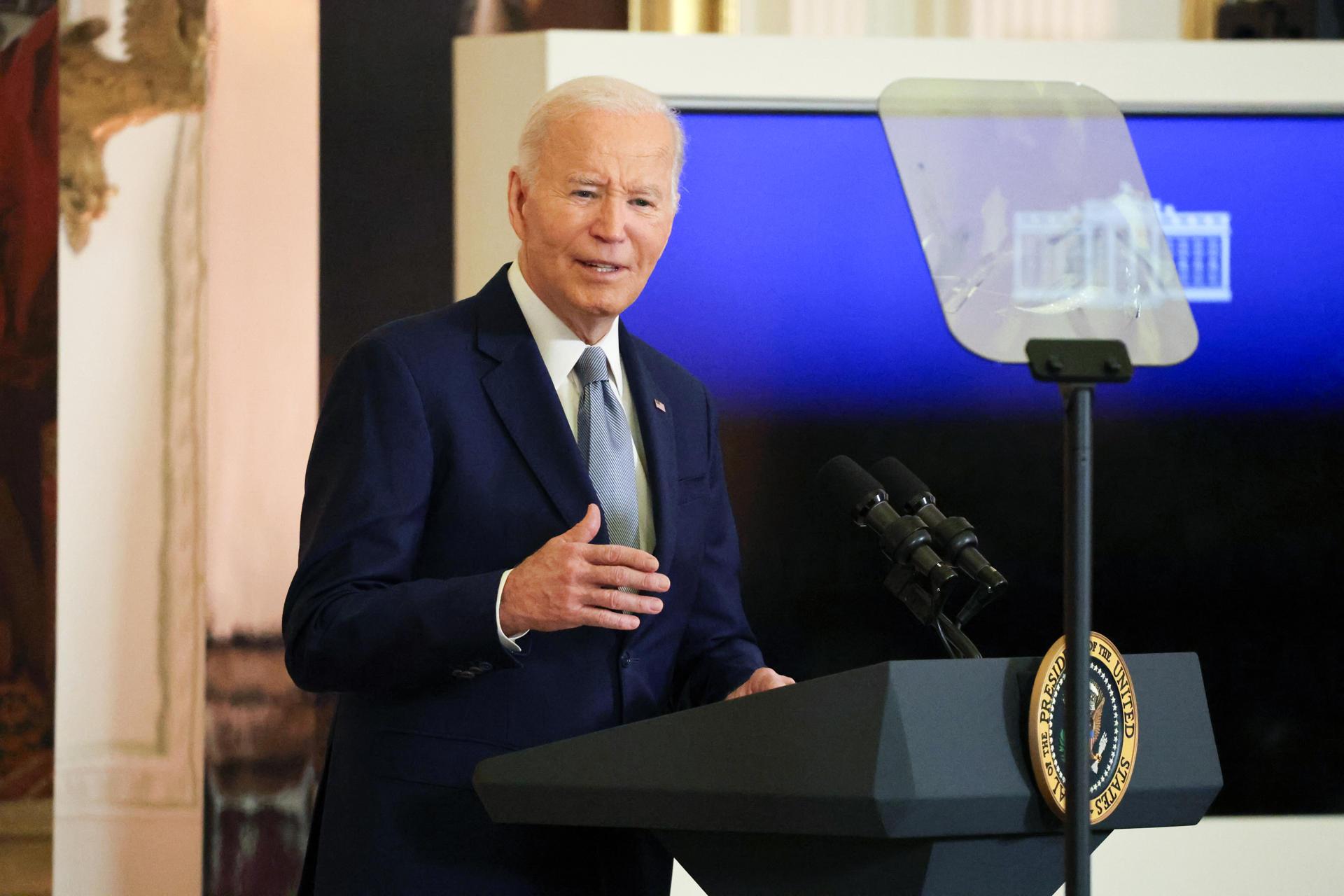  Joe Biden, expresidente de Estados Unidos. 
