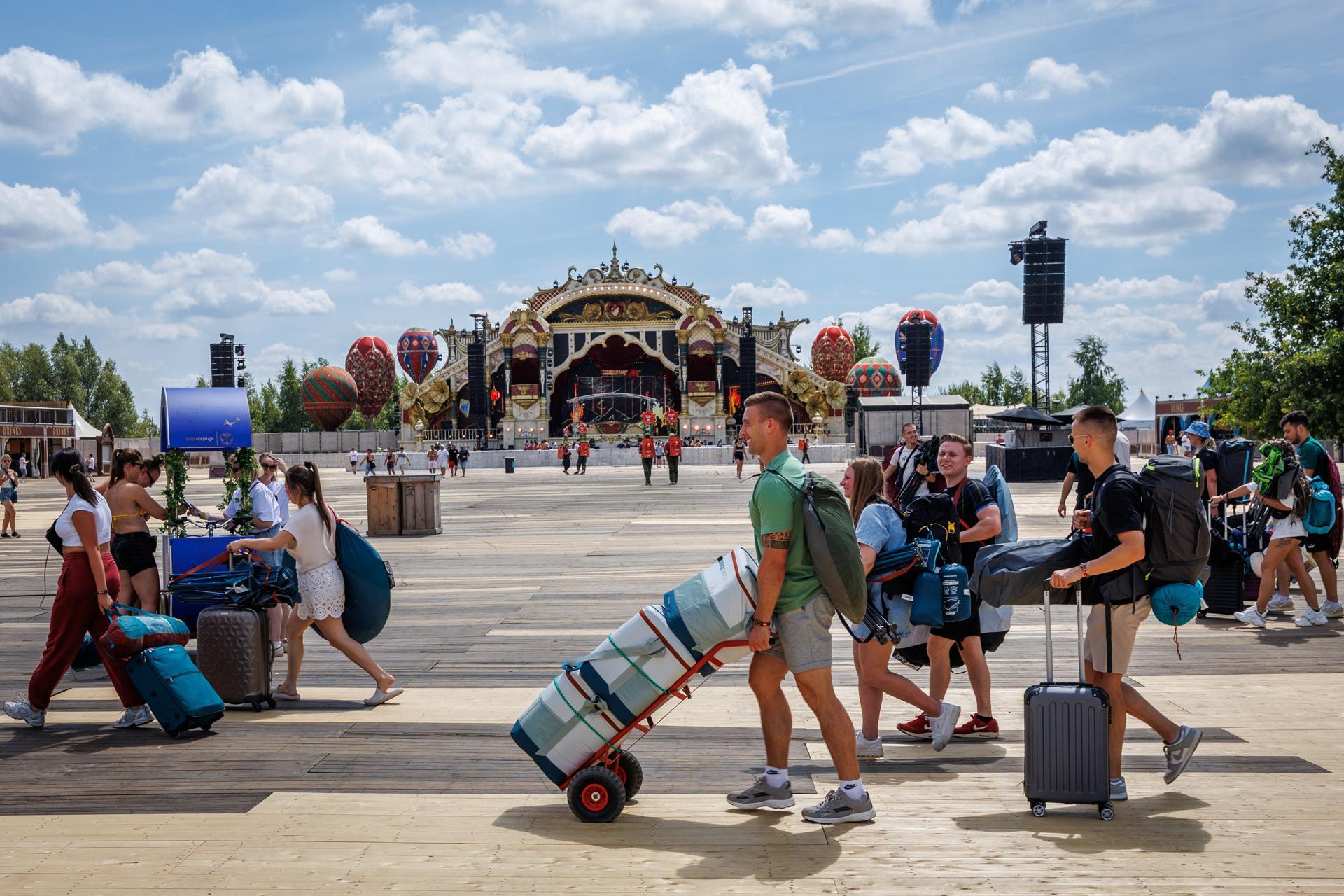 Tomorrowland en Bruselas, Bélgica.
