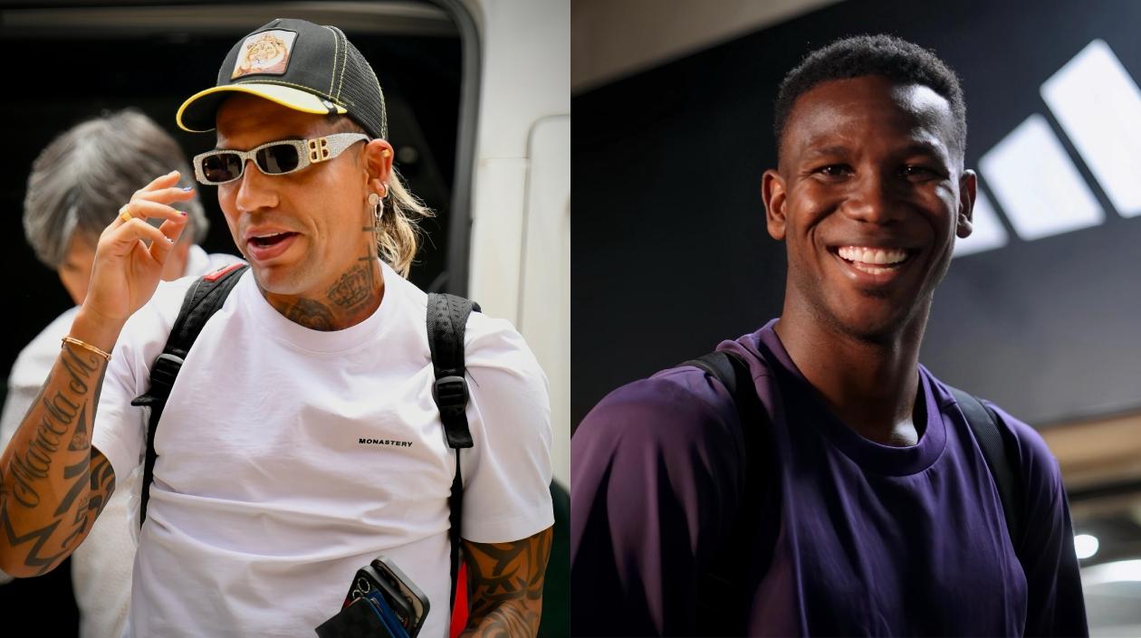 Dayro Moreno y Yerson Mosquera.