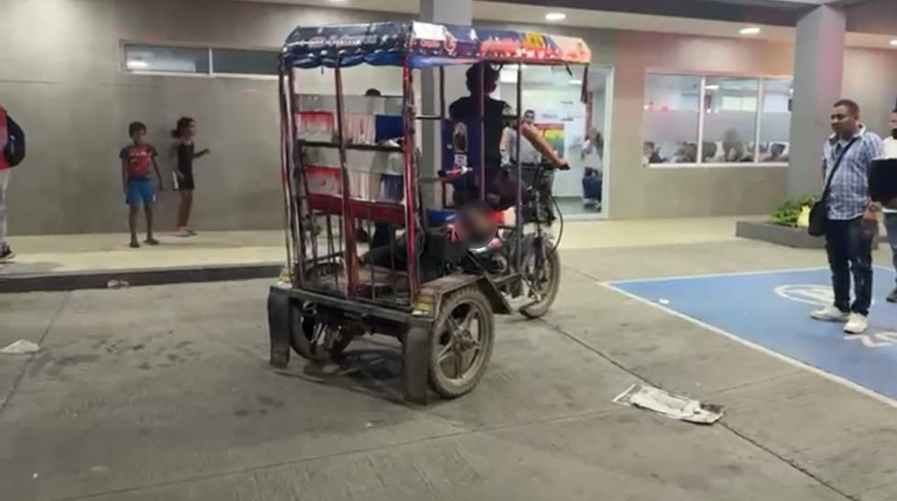  Así llegan al Hospital Barranquilla los pacientes